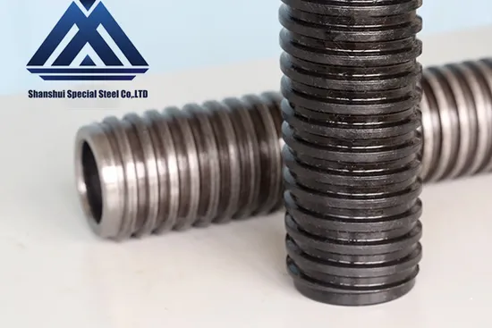 D Miningwell barra hueca para minería R25 R32 R38 R51 T30 T40 T52 T76 Perno de roca para herramientas de anclaje autoperforante de túnel