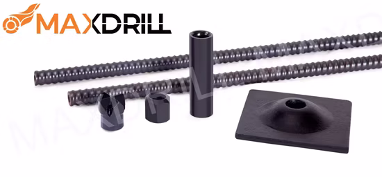 Broca de botón de rosca R25 compatible con perno de anclaje autoperforante